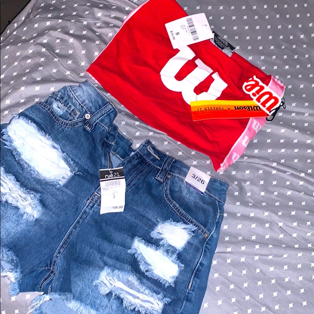 Banteau Top and High Rise Shorts